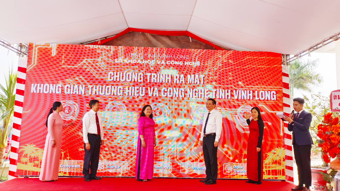 Vĩnh Long: ra mắt không gian thương hiệu và công nghệ của tỉnh